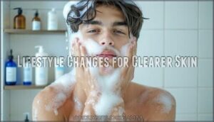 lifestyle changes for clearer skin
