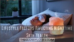 lifestyle factors affecting nighttime skin health