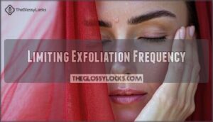 limiting exfoliation frequency