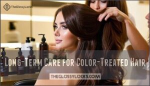 long-term care for color-treated hair