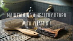 maintaining a healthy beard with vitamin e