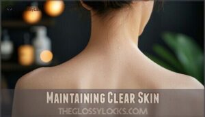 maintaining clear skin