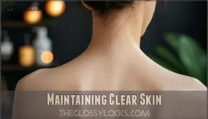 maintaining clear skin