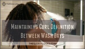 maintaining curl definition between wash days