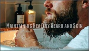 maintaining healthy beard and skin