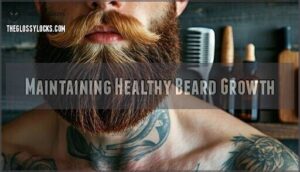 maintaining healthy beard growth