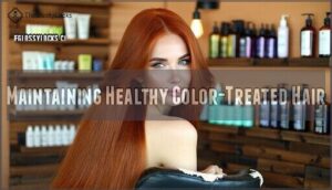 maintaining healthy color-treated hair