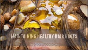maintaining healthy hair roots