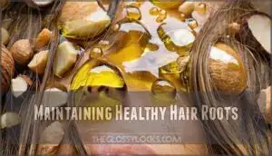 maintaining healthy hair roots