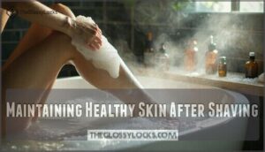 maintaining healthy skin after shaving