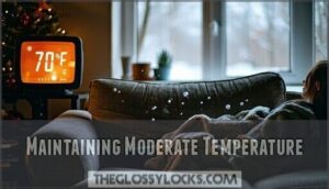 maintaining moderate temperature