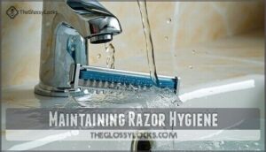 maintaining razor hygiene