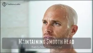 maintaining smooth head