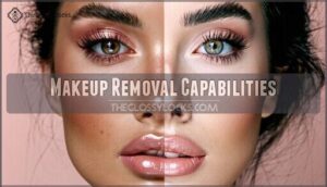 makeup removal capabilities