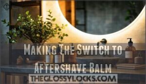 making the switch to aftershave balm