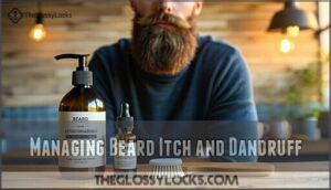 managing beard itch and dandruff