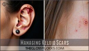 managing keloid scars