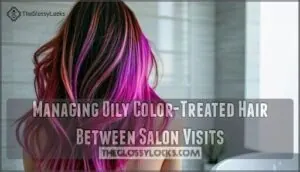 managing oily color-treated hair between salon visits managing oily color-treated hair between salon visits