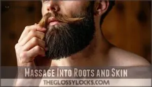 massage into roots and skin