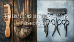 material considerations: wood vs. plastic vs. metal