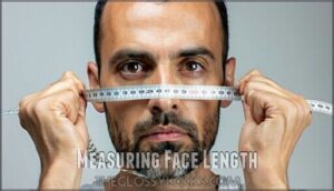 measuring face length