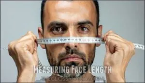 measuring face length