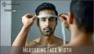 measuring face width