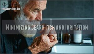 minimizing beard itch and irritation