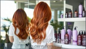 minimizing color fading