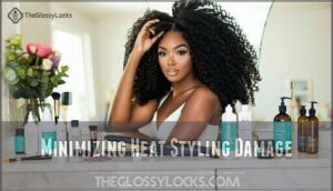 minimizing heat styling damage