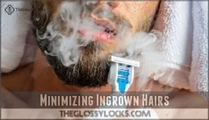 minimizing ingrown hairs minimizing ingrown hairs