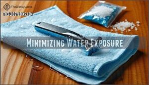 minimizing water exposure