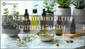mixing with other oils for customized skincare