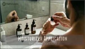 moisturizer application moisturizer application