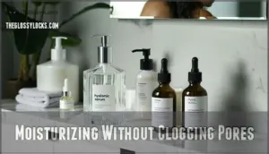 moisturizing without clogging pores moisturizing without clogging pores