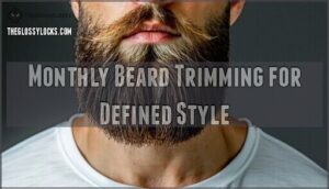 monthly beard trimming for defined style