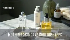 morning skincare routine steps