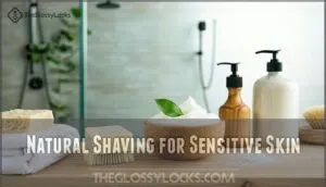 natural shaving for sensitive skin