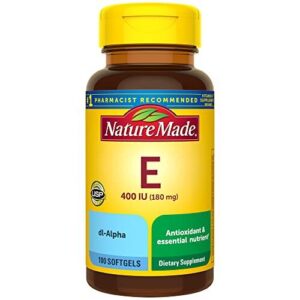 Nature Made Vitamin E 180 B0012DENSE