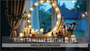 night skincare routine steps