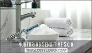nurturing sensitive skin