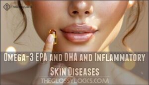 omega-3 epa and dha and inflammatory skin diseases