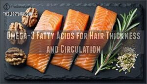 omega-3 fatty acids for hair thickness and circulation