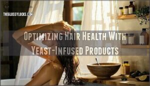 optimizing hair health with yeast-infused products