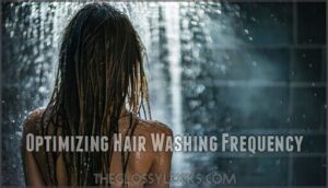 optimizing hair washing frequency