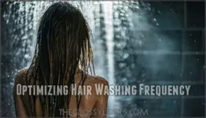 optimizing hair washing frequency