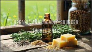 organic and locally-sourced ingredients