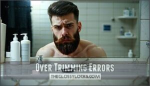 over trimming errors