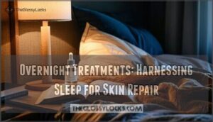 overnight treatments: harnessing sleep for skin repair