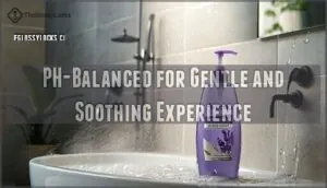 ph-balanced for gentle and soothing experience ph-balanced for gentle and soothing experience